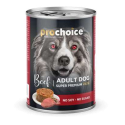 MOKRA KARMA DLA PSÓW PROCHOICE Z WOŁOWINĄ 400g