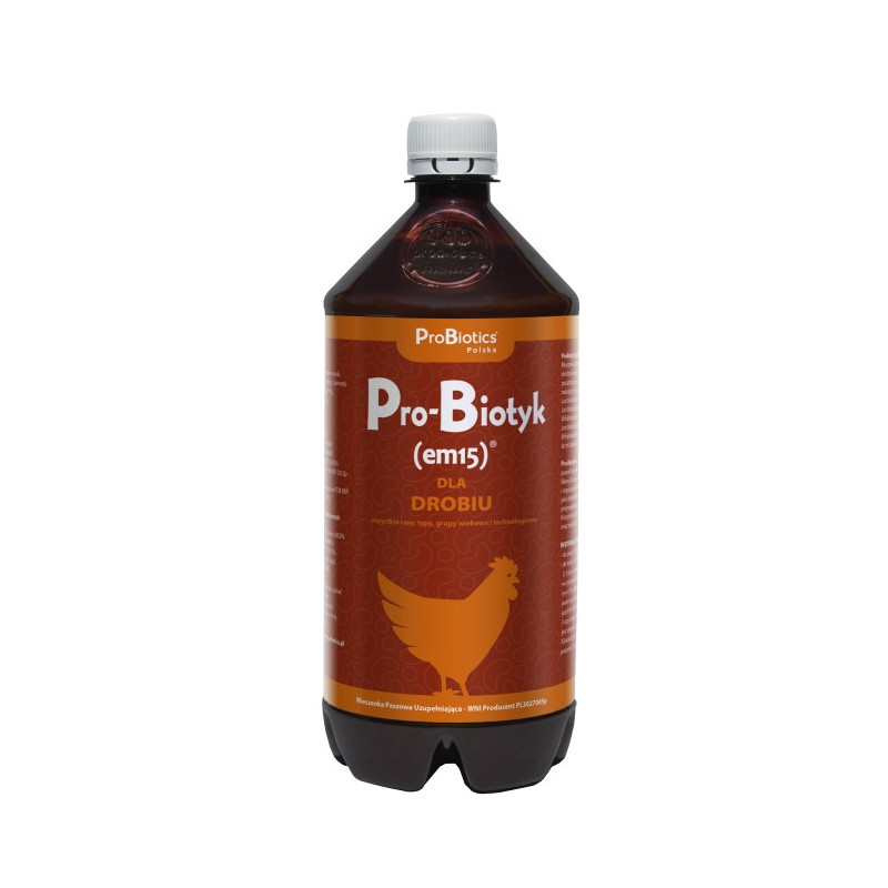 Probiotics em15 dla drobiu 1 L Probiotics em15 dla drobiu 1 L